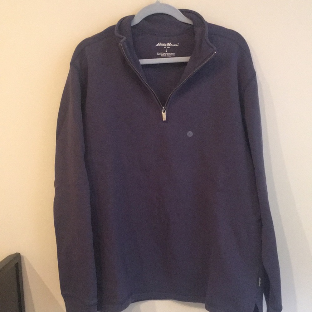 NWT Eddie Bauer 1/4 Zip Sweatshirt